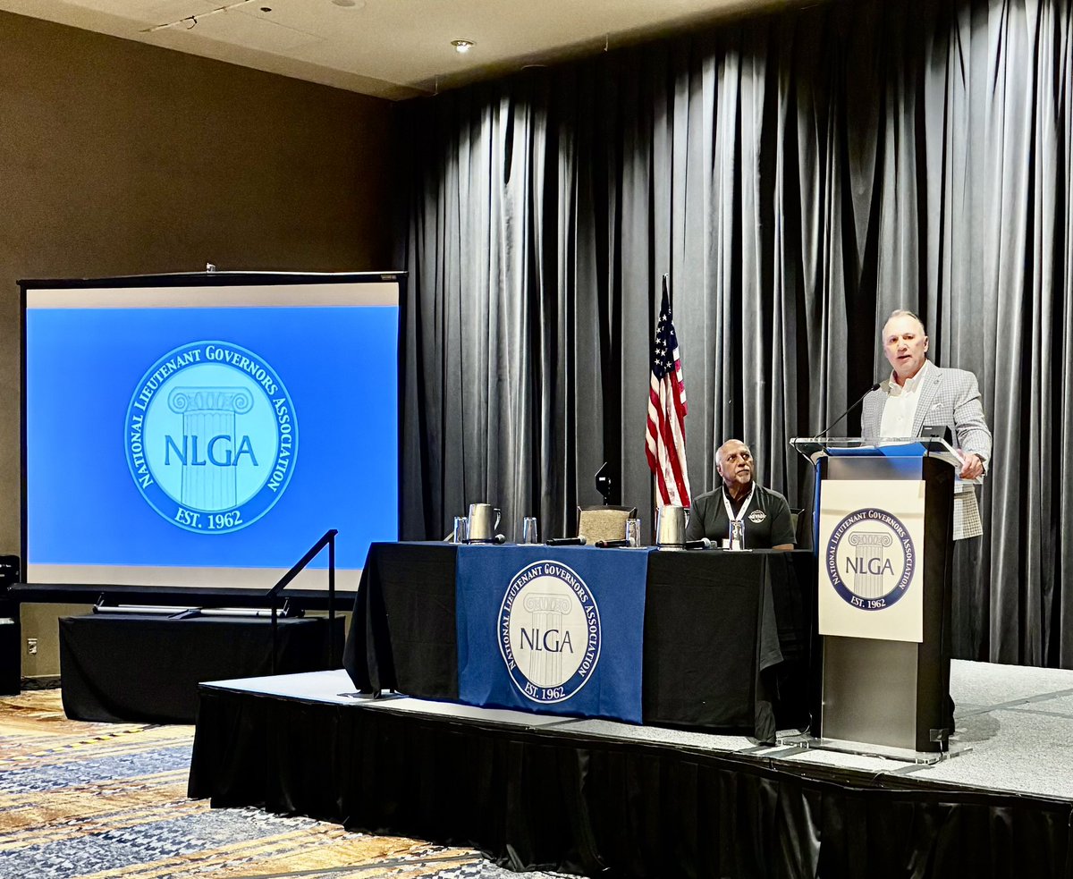 At today’s NLGA annual meeting, it was great to hear from Dan Morgan, CEO of the Builders Association of Northern Nevada. Dan spoke to lieutenant governors with insights into addressing housing shortages, particularly in the West where we have challenges with federal land needs.