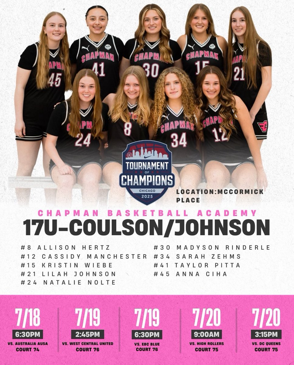 Super excited to be back in Chicago for TOC!