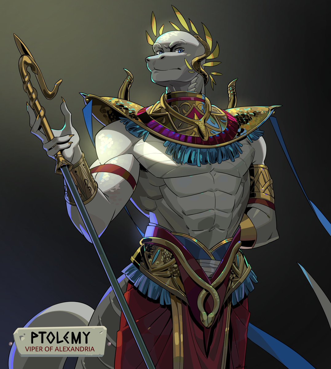 Vanilla Shibi (@shibavanilla) on Twitter photo Ptolemy, the shrewd and superior! A Hades 2 commission for <a href="/XII_Ptolemy/">Ptolemy XII Neos Sotor</a>!
#furry #furryart #hades2 Ptolemy, the shrewd and superior! A Hades 2 commission for <a href="/XII_Ptolemy/">Ptolemy XII Neos Sotor</a>!
#furry #furryart #hades2