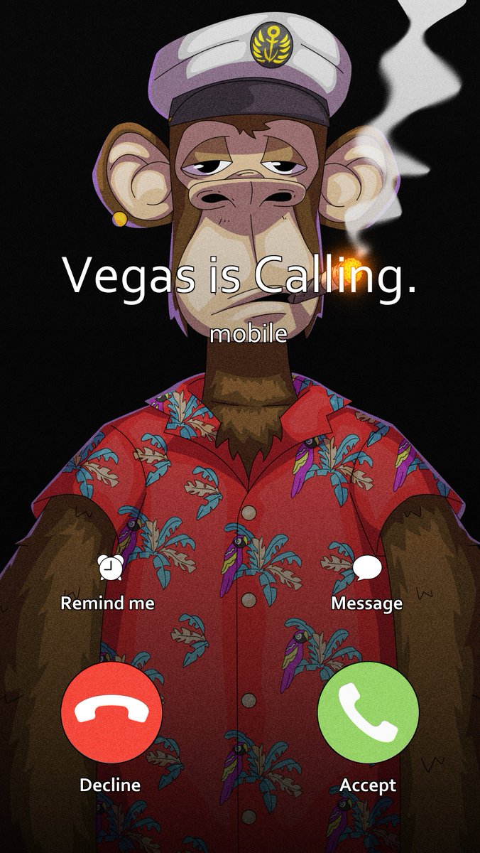 Vegas is calling. You picking up?