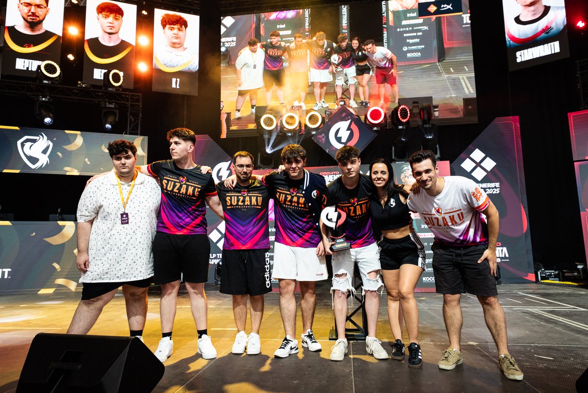 ¡Tenemos al campeón del Circuito Tormenta 2024/25!

<a href="/SuzakuEsports/">SZK Esports</a> consigue la victoria en <a href="/TLPTenerife/">TLP Tenerife</a>💥

¡Escriben una página en la historia de la competición de <a href="/VALORANTes/">VALORANT</a>!

Enhorabuena a todo el equipo🏆👏🏼