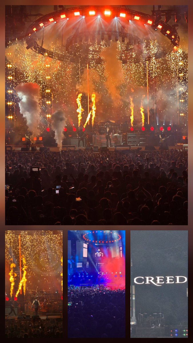 DanMurphy1984's tweet photo. Yo! @Strigl @stevecovino @SiriusXMTurbo @CiBabs Finally got to see creed at 40!!  What made it even more amazing is that my 22 year old got to see them with me.  With out a doubt.  One of the greatest moments in my life as a whole.  #Welovecreed #turbonation https://t.co/yfvvVjYWF3