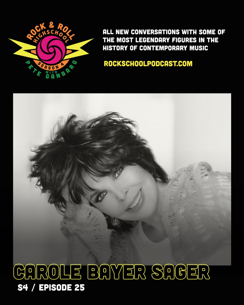 This week on the podcast: Grammy, Oscar &amp; Tony winner Carole Bayer Sager joins us to reflect on a legendary career—co-writing hits like “Nobody Does It Better” &amp; “That’s What Friends Are For.” Listen now: lnk.to/rrhspodcast