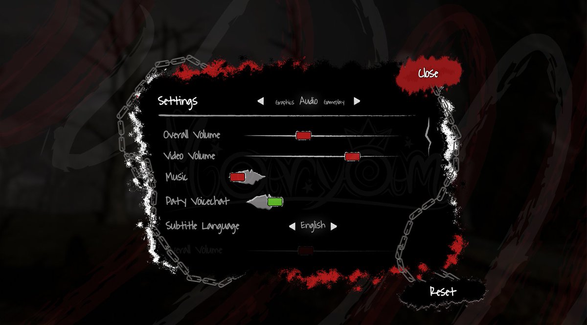 Cooked up this horror-themed settings UI🕷️⛓️ Perfect for horror and ...