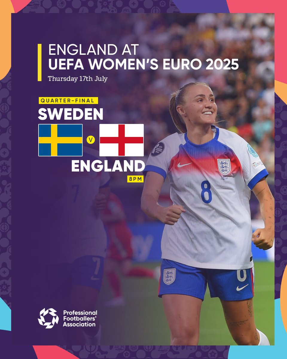 PFA's tweet image. Ready to go in the QF. ๐ธ๐ช๐ด๓ ง๓ ข๓ ฅ๓ ฎ๓ ง๓ ฟ
Good luck, @Lionesses ๐ค
