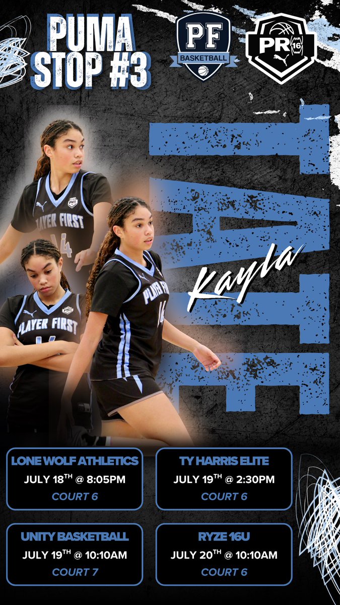 kaylatate_12's tweet image. Final Stop π¨
Ready to close out the summer with my team in Richmond, VA! Come check out @playerfirstgbb Pro16 16u this weekend!