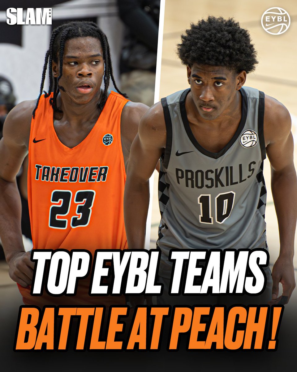 SLAM_HS's tweet image. The #2 ranked senior Jordan Smith Jr. and Team Takeover avoided Peach Jam elimination by winning 59-58 over Pro Skills ๐๐จ
@NikeEYB @TTOBasketball @sm23itty @ProSkillsEYBL