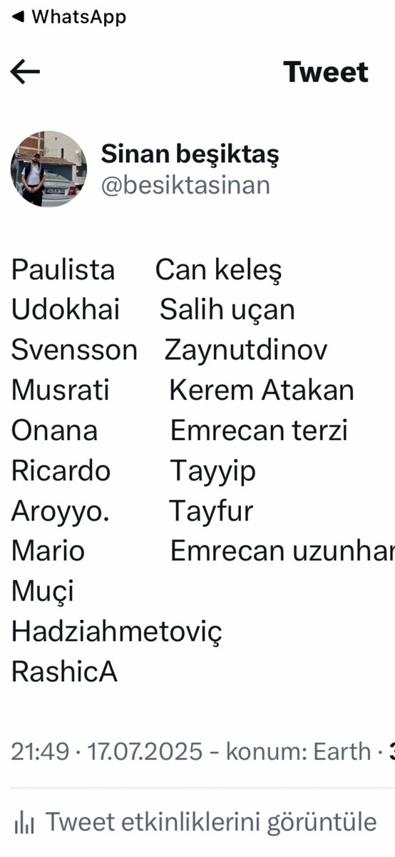 İyi veya kötü futbolcu olayı değil tamamiyle kafaları bitik topçular kafası bitik topçu sana hiç bir şey veremez  al karşına konuş başkan üçe beşe bakma sat yolla başkan önümüzde ki senenin hazırlığını yap şimdiden hiç değilse önümüzdeki sezon piç olmasın