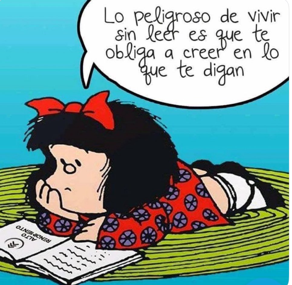 Lo peligroso de vivir sin leer! #leer