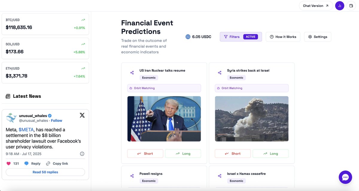 Orbit Markets introduced a new feature recently that deploys AI event listeners.

This is a game changer for folks who want to trade on the impact that a certain event has on a market/asset, but will inevitably miss it because they're sleeping, touching grass, etc. A 🧵
