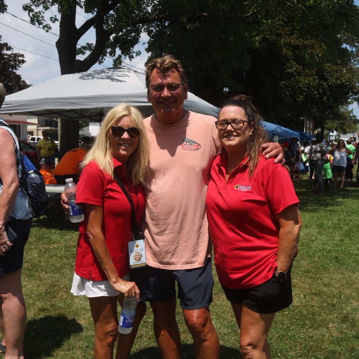 Huge thanks to Michele, Colleen &amp; Scott for making our Summer Kids Fun Day such a joy for Sarnia-Lambton families! 🌻 Join us in thanking them for their heart &amp; hard work. #NoellesGift #CommunityLove