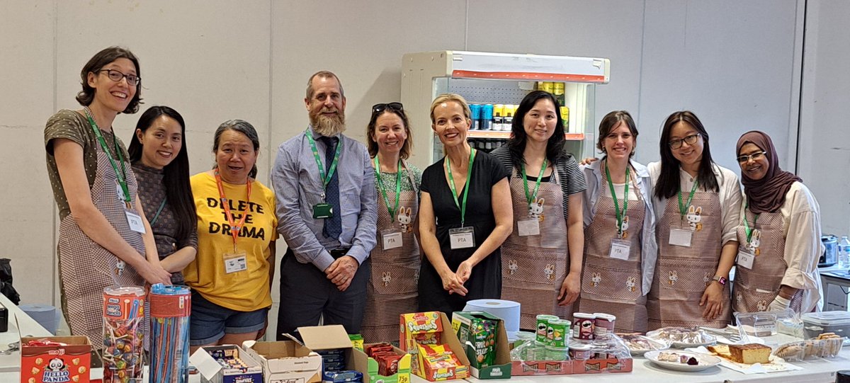 Big thank you to the PTA for their amazing food tonight