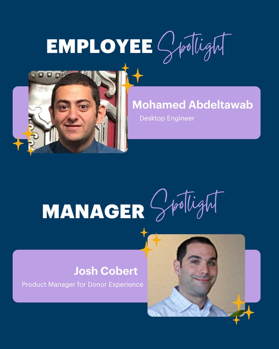 This month’s individual award goes to Mohamad Abdeltawab for his grace, leadership, and support across projects and onboarding.

Our manager award goes to Josh Cobert for uniting teams around 100+ features with clarity, prep, and purpose.

👏 Congrats, Mohamad &amp; Josh!