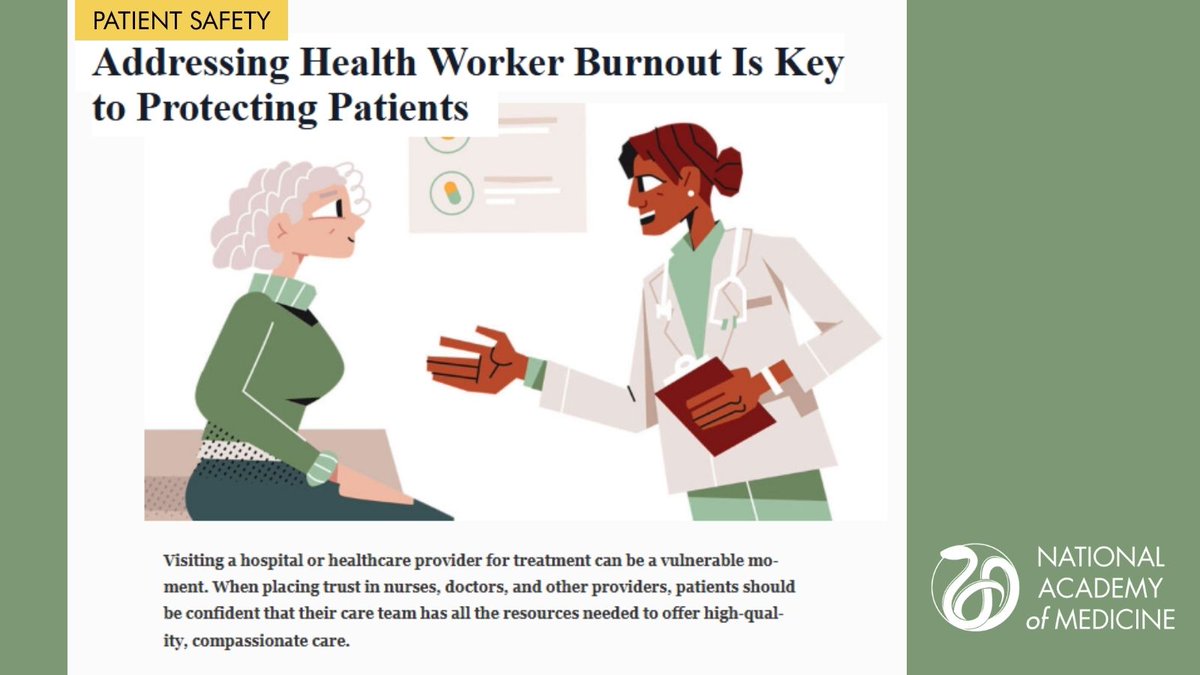 PhysiciansFoundation (@physiciansfound) on Twitter photo High stress and administrative burdens fuel #physician burnout and take away from patient care. As a member of the <a href="/theNAMedicine/">National Academy of Medicine</a> Collaborative on Clinician Wellbeing, we’re committed to solutions.
Learn more via NAM in <a href="/USATODAY/">USA TODAY</a>: nam.edu/product/health…
#HealthWorkerWellBeing High stress and administrative burdens fuel #physician burnout and take away from patient care. As a member of the <a href="/theNAMedicine/">National Academy of Medicine</a> Collaborative on Clinician Wellbeing, we’re committed to solutions.
Learn more via NAM in <a href="/USATODAY/">USA TODAY</a>: nam.edu/product/health…
#HealthWorkerWellBeing