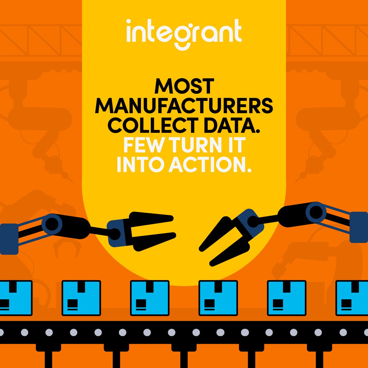 integrant's tweet photo. Most manufacturers collect data. Few turn it into action. 

AI agents are transforming data into real-time insights, enabling faster decisions and smarter operations. 

See how it works: https://t.co/9VaMgQrunv 
#Integrant #AIinManufacturing #AIAgents https://t.co/158xMcJs04