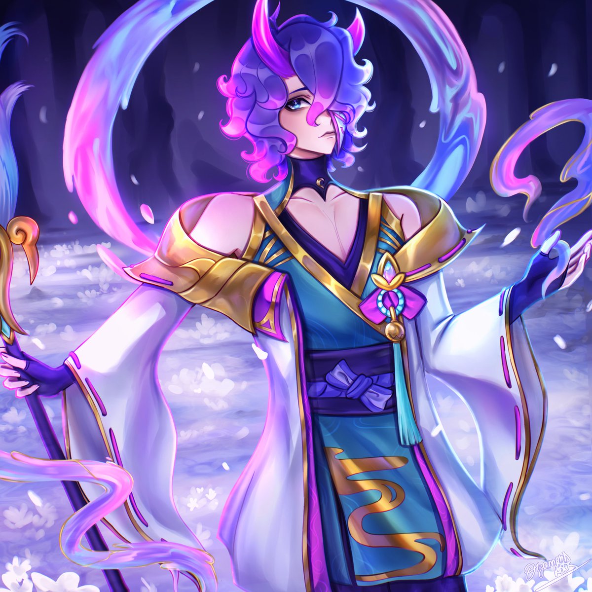 DYAMONDARTS's tweet image. Spirit Blossom Hwei fan art
I hope you like it!
#spiritblossomhwei #spiritblossom #artoflegends