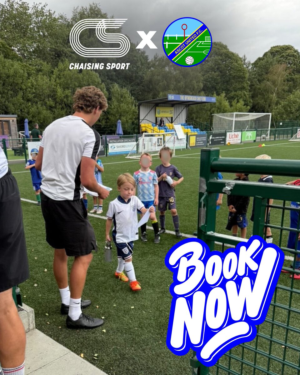 AscotUnitedFC's tweet image. 𝐖𝐚𝐧𝐭 𝐭𝐨 𝐰𝐢𝐧 𝐜𝐞𝐫𝐭𝐢𝐟𝐢𝐜𝐚𝐭𝐞𝐬 𝐚𝐧𝐝 𝐩𝐫𝐢𝐳𝐞𝐬 𝐭𝐡𝐢𝐬 𝐒𝐮𝐦𝐦𝐞𝐫? 🤩
We're running our Summer Soccer Camps from the 21st July through to the 29th of August at Ascot United, and it promises to be a great one 💛
Get booked on today before it's too late!…