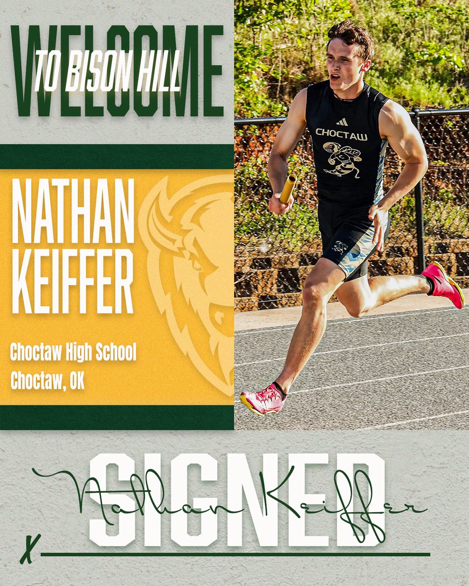 Another day another drop of signees 😎✍️

Welcome to Bison Hill 🦬🏡