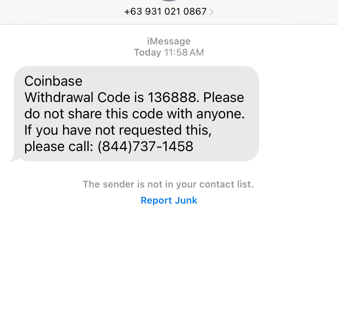 Say GM 

To all the scammers