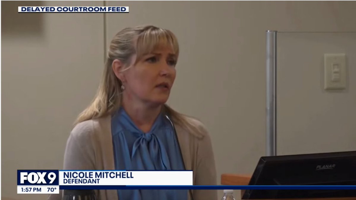 RealJMPeterman's tweet image. Cat Burglar and Senator @NicoleM_MN testified she went to victims house in the middle of the night to not agitate her because she has Alzheimer's. She was simply there to do a home inspection.
What a caring step daughter she is.