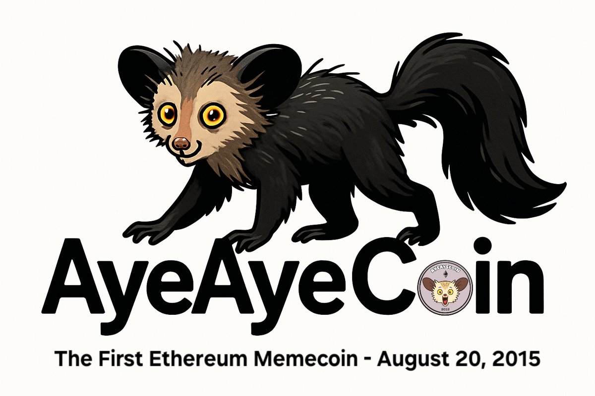 NFT Relics (@nft_relics) on Twitter photo AyeAyeCoin is the first Ethereum memecoin, brought back to life by the NFTRelics community over the last year!
To celebrate 10 years of Eth, we are giving away 30 $WAAC!
• Follow <a href="/AyeAyeCoin2015/">AyeAyeCoin</a> and <a href="/NFT_Relics/">NFT Relics</a>
• Repost
• Comment your ETH address
There is no second first 🫡 AyeAyeCoin is the first Ethereum memecoin, brought back to life by the NFTRelics community over the last year!
To celebrate 10 years of Eth, we are giving away 30 $WAAC!
• Follow <a href="/AyeAyeCoin2015/">AyeAyeCoin</a> and <a href="/NFT_Relics/">NFT Relics</a>
• Repost
• Comment your ETH address
There is no second first 🫡