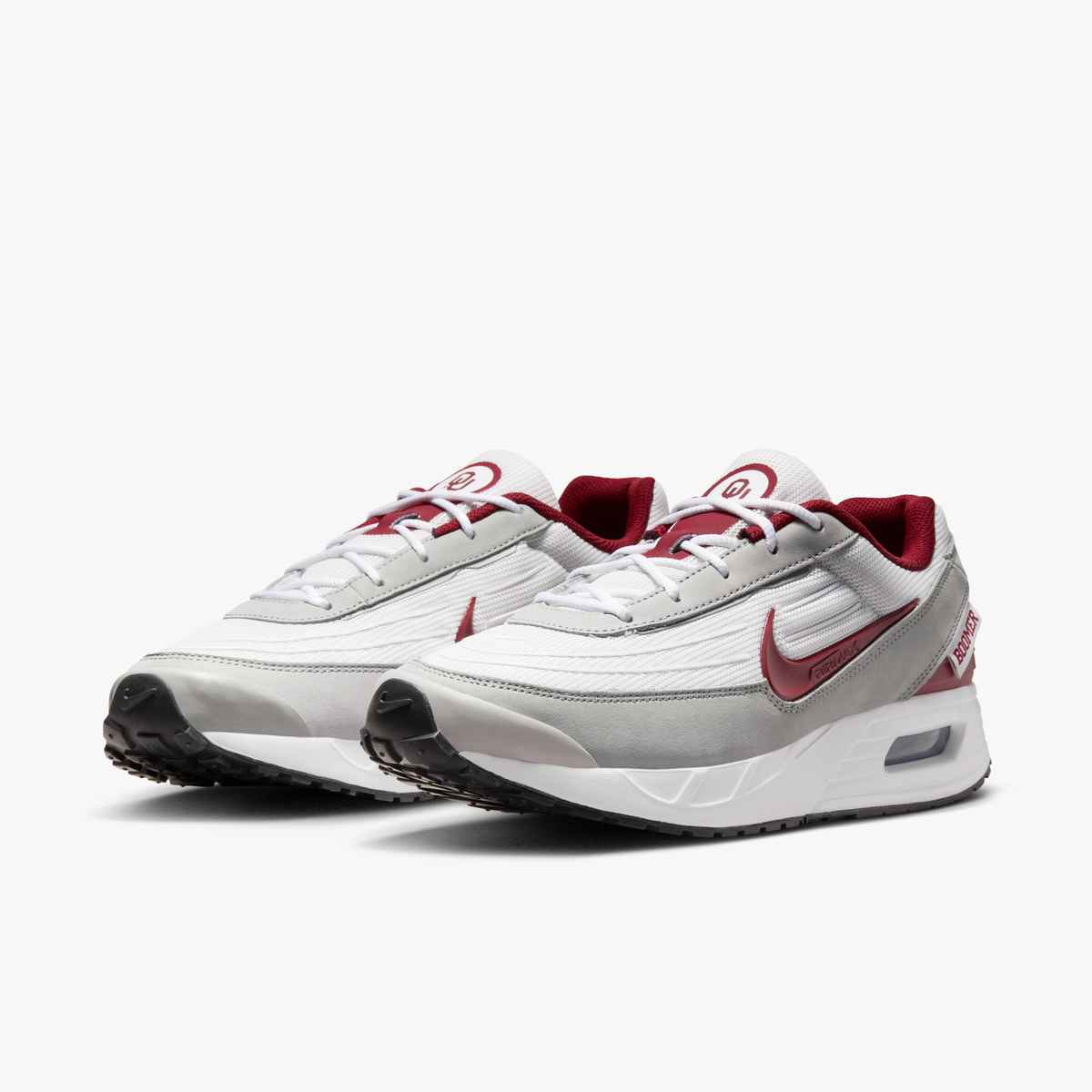 BOOMER SOONER #Nike #AirMaxVersa #Oklahoma edition.  Show your #SEC and #OU fandom with these one of a kind sneakers just in time for kickoff in a few weeks. Call 580-772-6224, DM your PayPal info, or hurry down before these are all gone. Sizes 6 to 15 for $124.99.