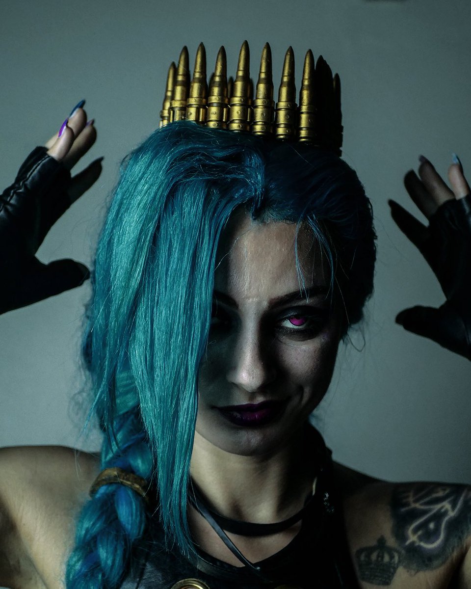 Priscillajunk's tweet photo. Heavy is the crown… but Jinx wears it like a queen 💥👑
Inspired by the new Arcane Emmy promo — bullet crown and all.
Because chaos deserves recognition.
🏆 OUTSTANDING ANIMATED PROGRAM
🎧 OUTSTANDING SOUND EDITING
2025 EMMY NOMINATIONS
@arcaneshow @riotgames @LeagueOfLegends https://t.co/DqRgP31Yf3