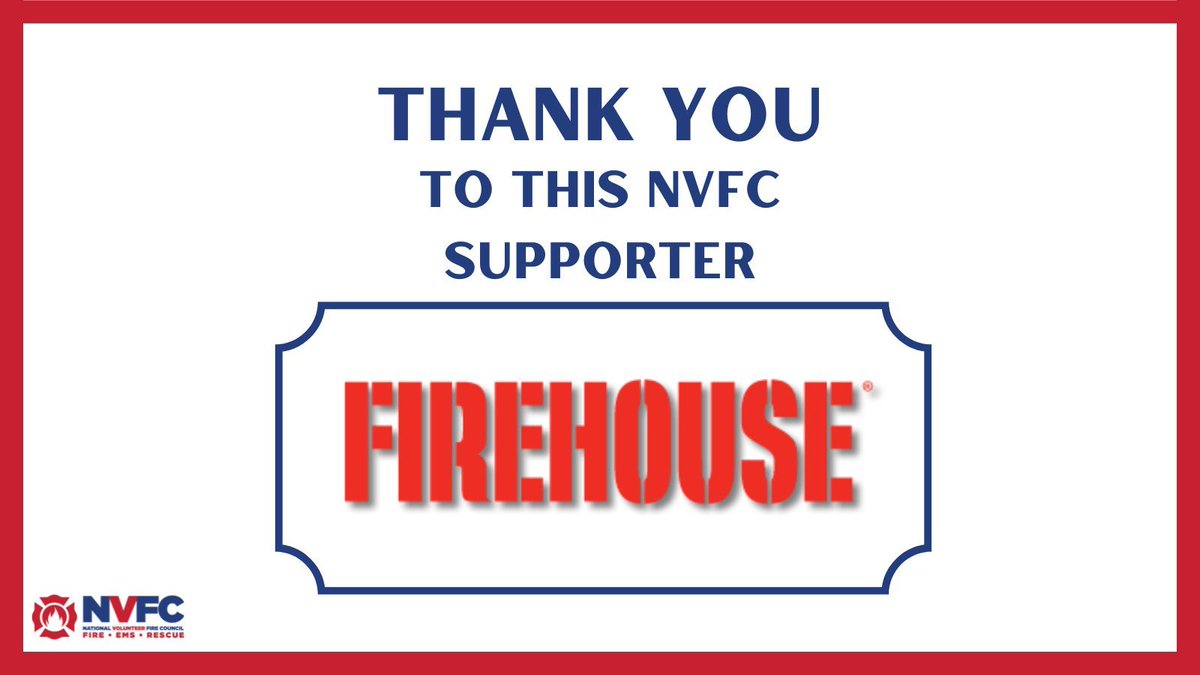 NVFC's tweet image. We're grateful for our media partner, @FirehouseNews, for their unwavering commitment to informing, educating, and supporting the fire and emergency services community.
#thankfulthursday 🙏
Learn more at firehouse.com