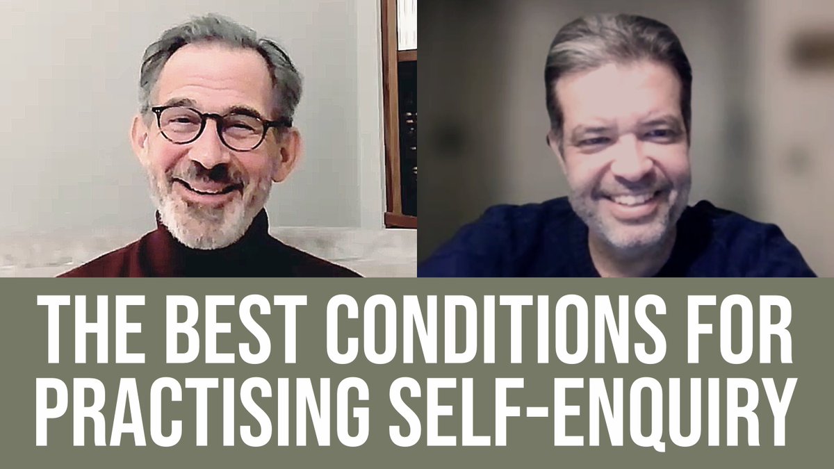 Do you need a quiet mind to recognise your true nature? Is it easier to do self-enquiry after a practice such as hatha yoga, when the body is exhausted and the mind is still? Watch Rupert’s latest video here on YouTube: youtu.be/Jp3rIIN_Fks