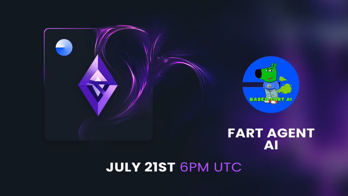 TheGemPad's tweet image. We're proud to announce the fair launch for @basedfart_ai, which is taking place on the 21st of July at 6pm UTC!๐
โ
Fair launch link: gempad.app/presale/0x9d9eโฆ
Welcome to $FartAi, the first intentionally gassy rewards token on Base - powered by a treasury-fed AI engine (FAAI),โฆ