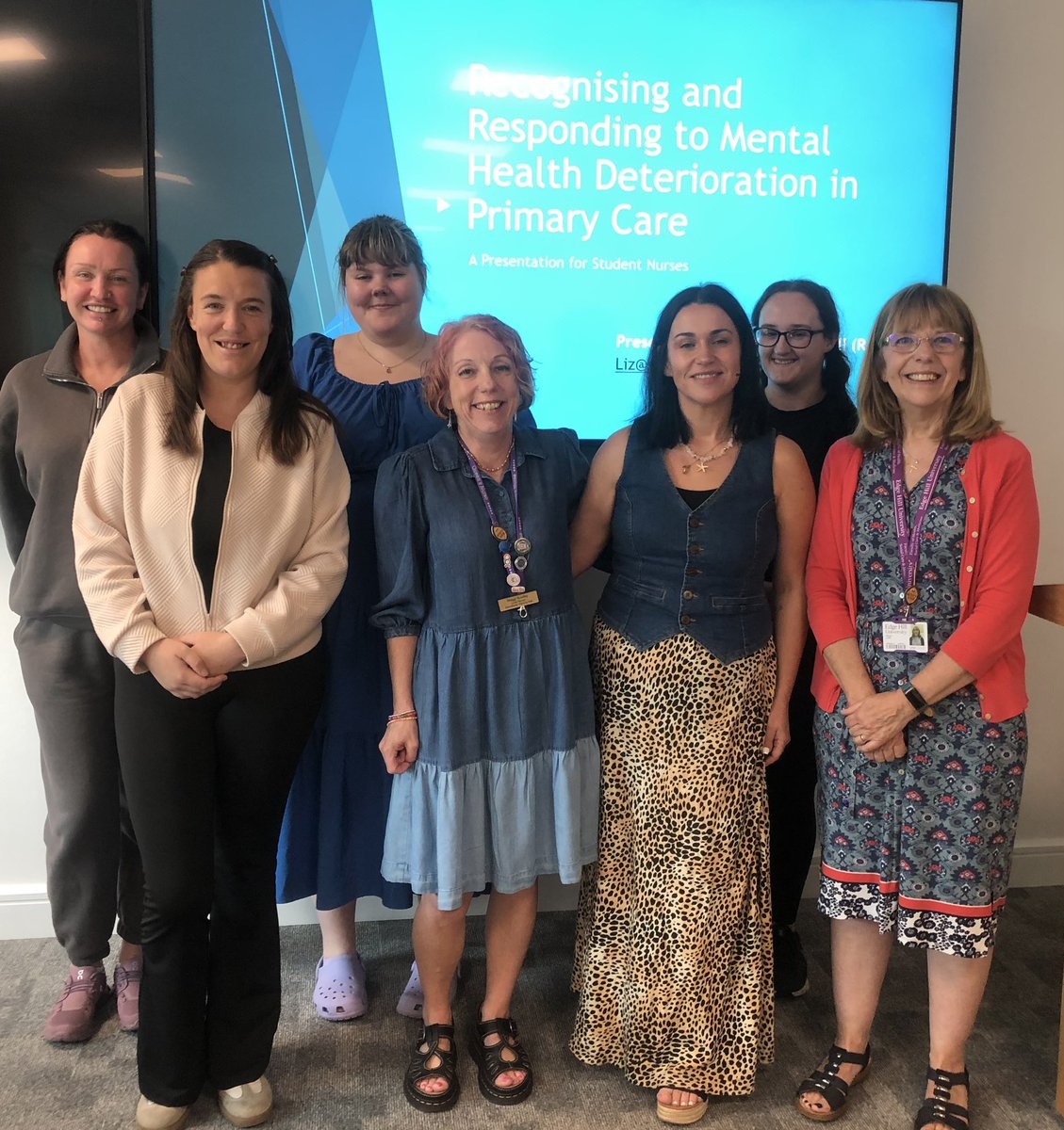 Maggi Bradley (@nursemaggi) on Twitter photo Today we welcomed MH Nurse Liz Mitchell who delivered a session on how to recognise deteriorating MH in patients who attend a GP practice. We were honoured to be joined by <a href="/helenlord1_lord/">Helen lord</a> from <a href="/EHU_FHSCM/">EHU | Faculty of Health, Social Care & Medicine</a>. Together we learned, reflected, shared and were inspired. Today we welcomed MH Nurse Liz Mitchell who delivered a session on how to recognise deteriorating MH in patients who attend a GP practice. We were honoured to be joined by <a href="/helenlord1_lord/">Helen lord</a> from <a href="/EHU_FHSCM/">EHU | Faculty of Health, Social Care & Medicine</a>. Together we learned, reflected, shared and were inspired.
