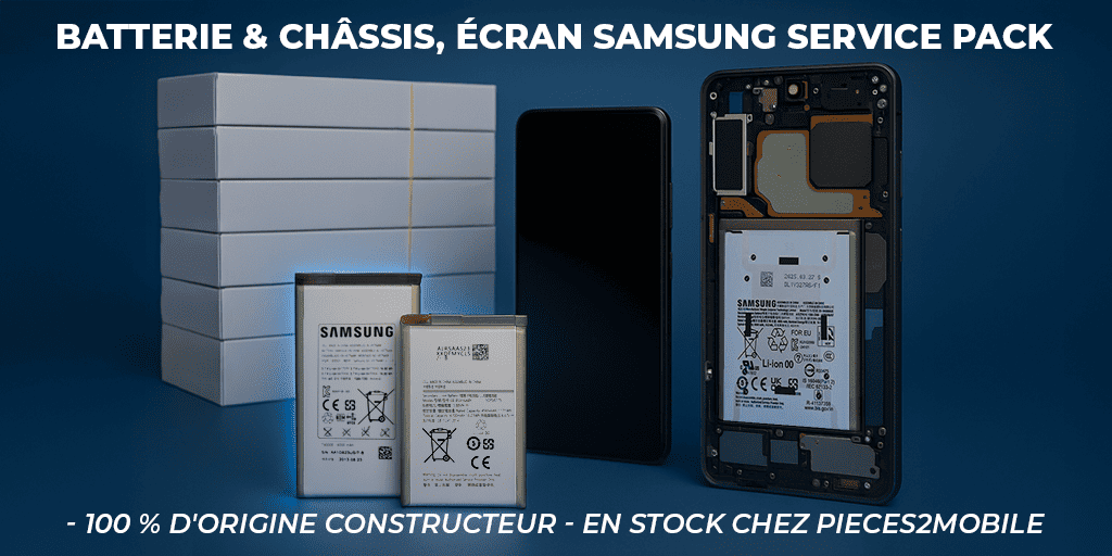pieces2mobile's tweet image. 📱 Nouveaux écrans, batteries &amp;amp; châssis Samsung d’origine disponibles !
✅ S23 Ultra, S25 Edge, A34, A73
🔋 Batteries Tab S9, S24 FE, Xcover 7…
🧩 Châssis S25 Ultra Titane/Noir
Commandez sur Pieces2Mobile.com
#ServicePack #Samsung #Pieces2Mobile