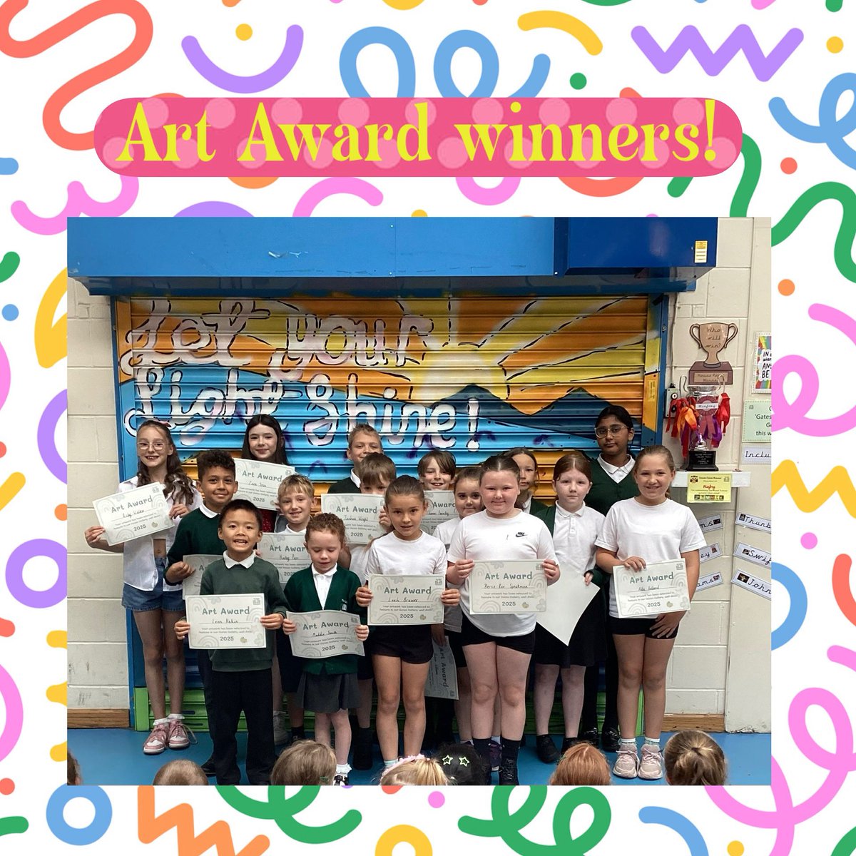 TheGatesPrimary's tweet image. Our special thank you assembly today!