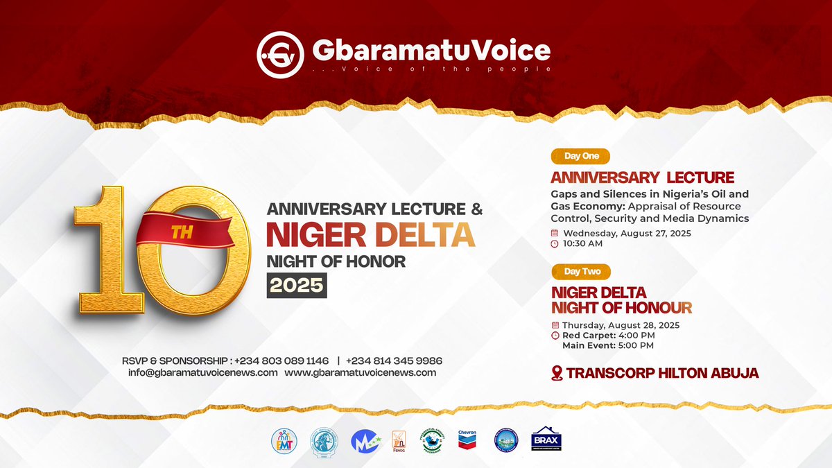 odubo_tari's tweet image. Through video documentaries, photo stories, news reports, and special interviews, @gbaramatuvoice captures cultural practices, dances, traditional attire, and music. Their social media and print platforms serve as a modern-day archive of Niger Delta cultural heritage.