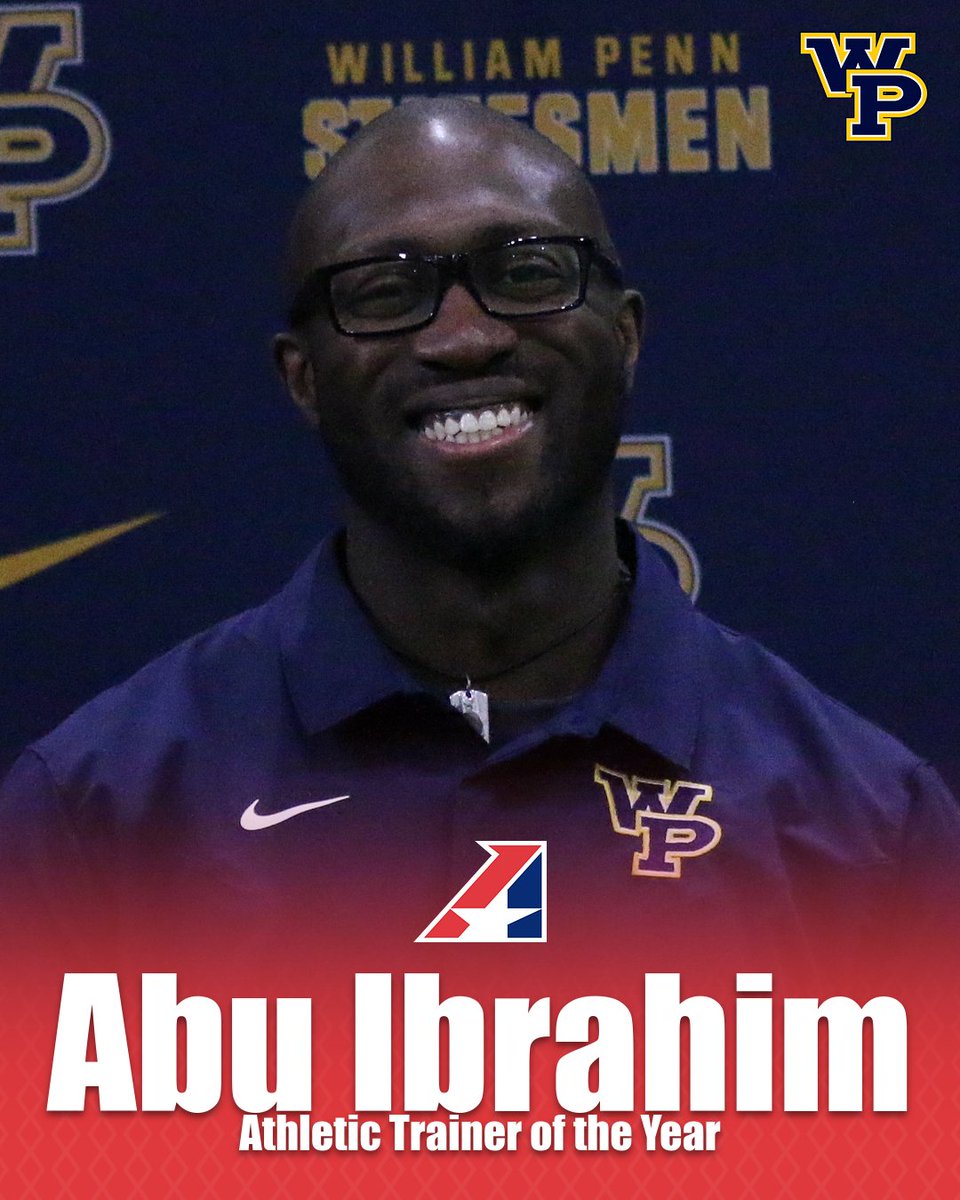 HeartSportsNews's tweet image. Congratulations to @WPUAthletics' Abu Ibrahim — the 2024-25 Heart Athletic Trainer of the Year!
News Release: heartofamericaconference.com/general/2025-2…
#TheRightWayToPlay #NAIA #HeartOfAmerica