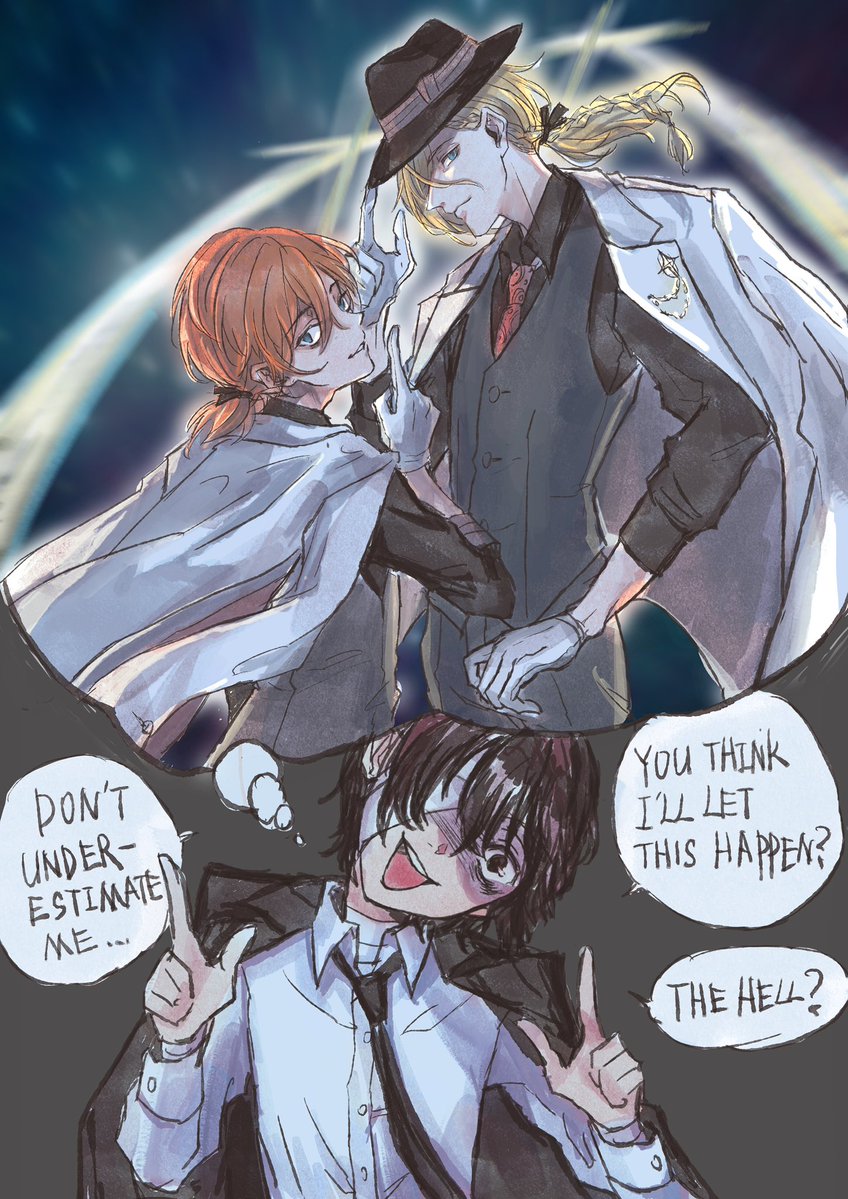 Cly0312's tweet image. Gravity brothers
#文スト #bungostraydogs