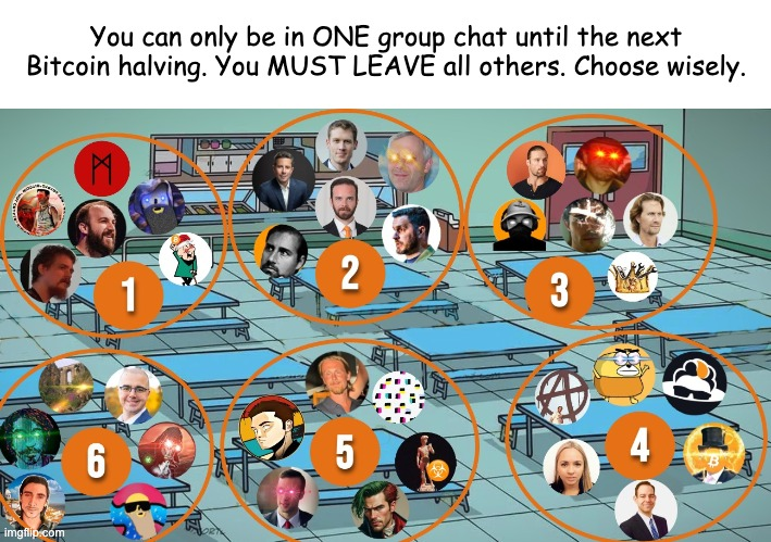 Which group chat do you choose?