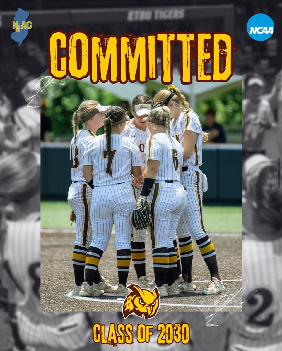 RowanUSoftball's tweet image. Added another Prof to our Nest today! This 2026 commit from northern New Jersey is a solid defender on both corners in the infield and swings a dangerous bat. We are excited to see what her time in Glassboro holds! 🦉 #GoProfs #RowanProud #Team53 #GRIT