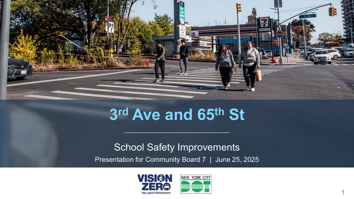 NYCDOTProjects's tweet image. Third Avenue and 65th Street - presented to Brooklyn Community Board 7 in June 2025 nyc.gov/html/dot/downl…