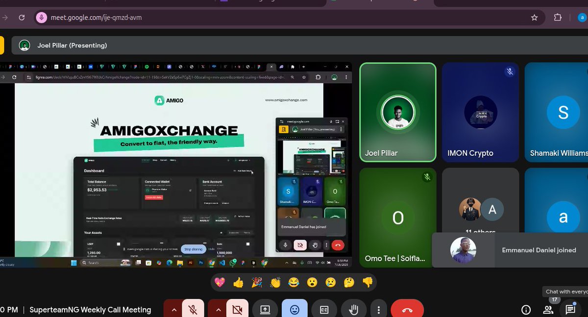 Anonscode's tweet image. Learn a thing about @amigoXchange  yesterday at @SuperteamNG kano call yesterday S/out to 
@Joelpillarr for this amazing product and  @Imoncrypto for heading this.