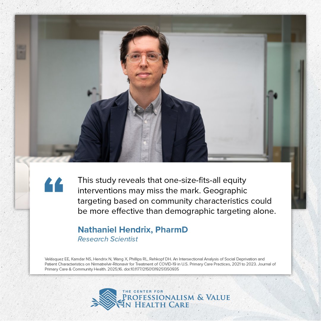 The Center for Professionalism and Value tweet media