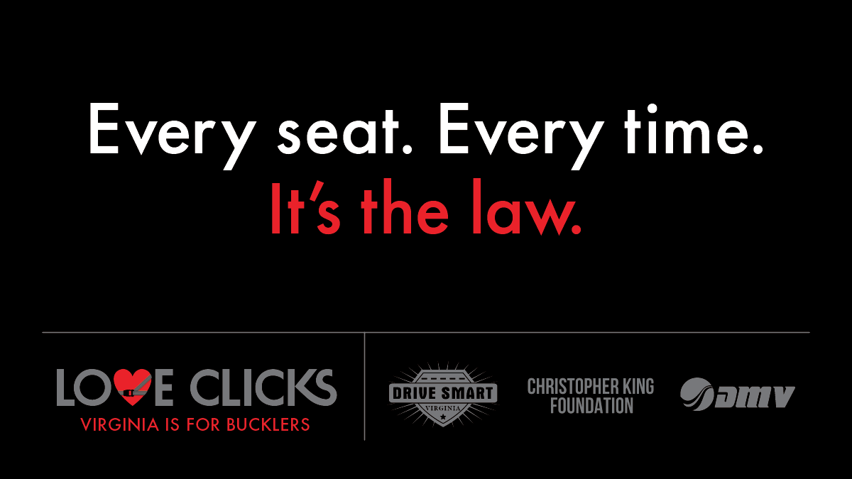 DRIVESMARTVA's tweet image. Front row, back row, third‑row SUV—if it’s a seat, there’s a belt with your name on it. #BuckleUp