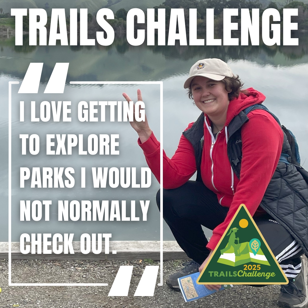 EBRPD's tweet image. Explore a new park TODAY! 🔗Download the 2025 Trails Challenge guidebook at ebparks.org/TrailsChallenge. #TrailsChallengeEBRPD
📷Alex Statey