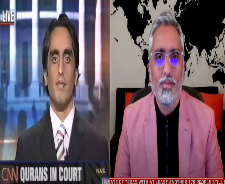 20 YEARS LATER: Photo #1 is 2005 CNN interview &amp; Photo #2 is July 2025 interview with Al-Jazeera English TV and you can clearly see that Father Time is still undefeated 🙂🙏🏾