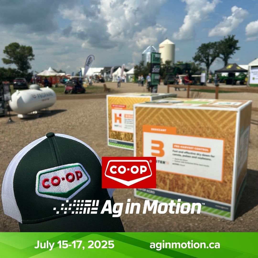 AginMotion's tweet image. Shoutout to CO-OP for keeping #AIM25 running! ⛽🔥
As our official Fuel Sponsor, Co-op is powering more than just engines this week.
✅ Visit Booth 498 for:
🍴 Food in the back
⚡ A great energy display
🌾 Conversations that fuel the future of farming
#AgInMotion #FuelledByCoop