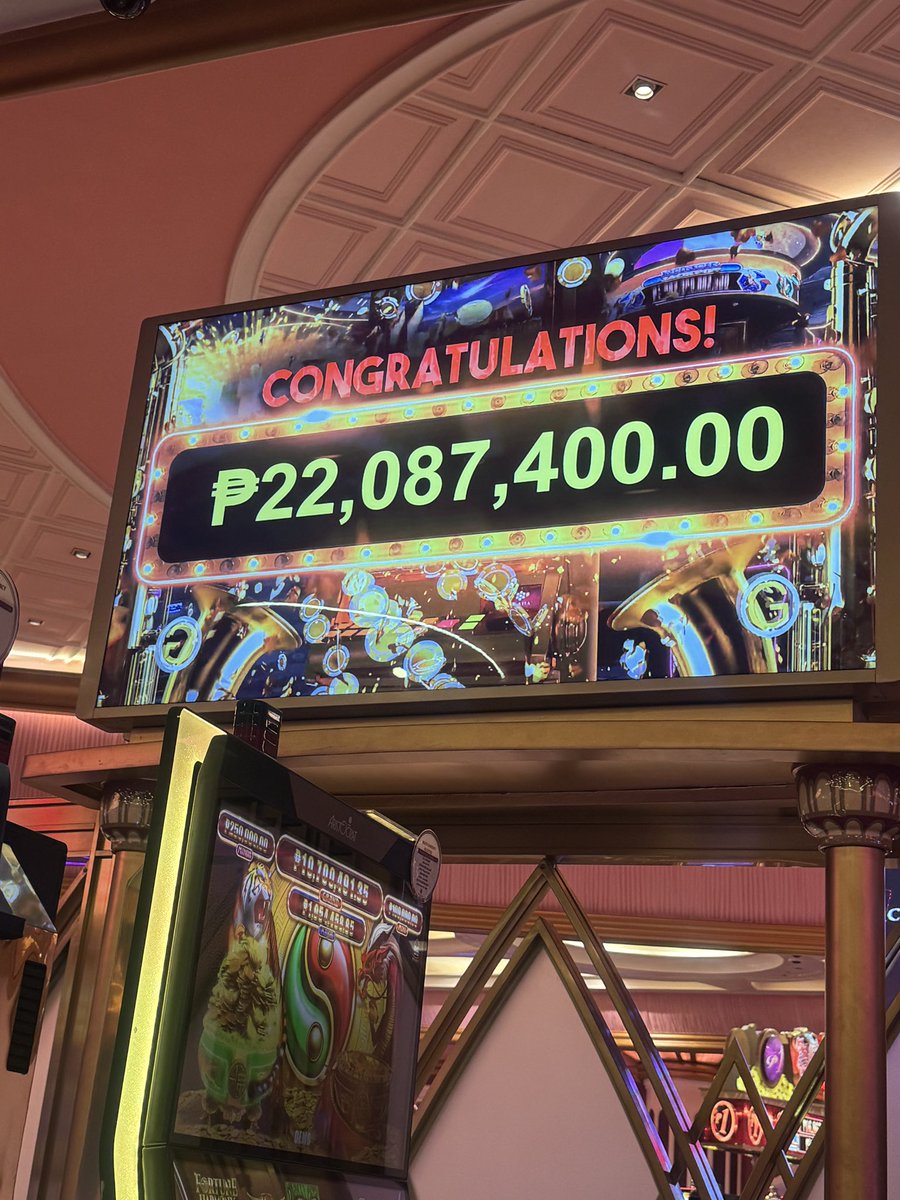 Big jackpot!!! 

 unfortunately not mine 😅 

#casino