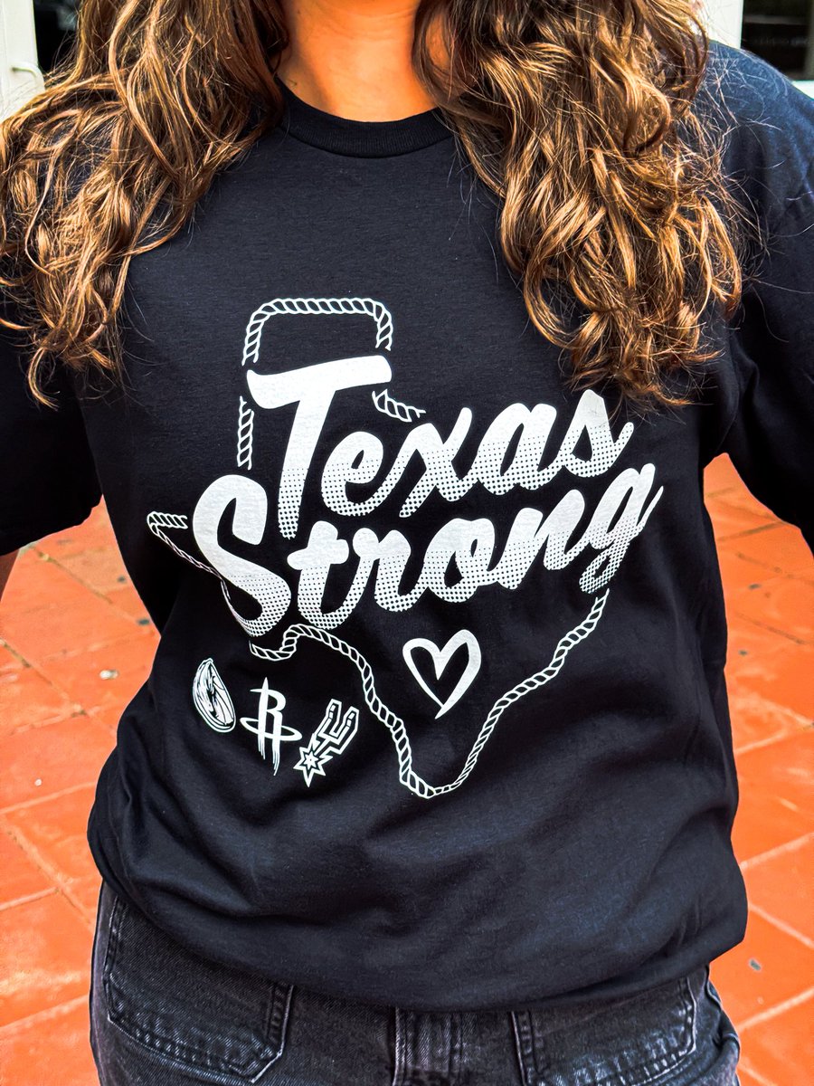 Stronger together.

In a show of unity, we have teamed up with the Spurs &amp; Mavericks to support those impacted by the recent Central Texas flooding.

100% of proceeds go to those affected. Continue to show your support: 

Rockets.com/TexasStrong