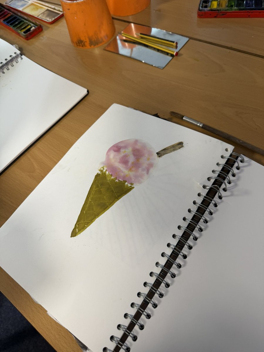 We did some watercolour artwork this and wow! Wish I could take the credit but this was all down to youtube video of a skilled artist to help deliver the watercolour skills to the children.