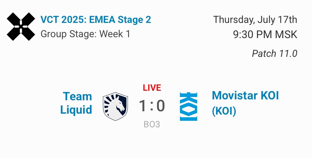 nAts__ss's tweet image. Good beginning!🐼

Next map is Icebox

#LetsGoLiquid #VCTEMEA