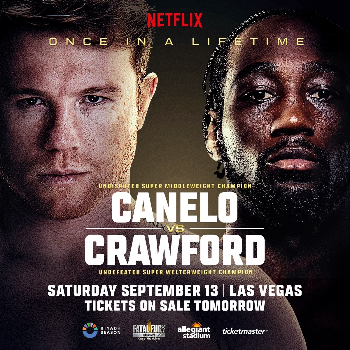 GraysonWWE's tweet image. Crawford has a habit of knocking out overrated talent- looking forward to this one.
On sale tomorrow. Pre sale today- code: FIGHT
#CaneloCrawford #RiyadhSeason